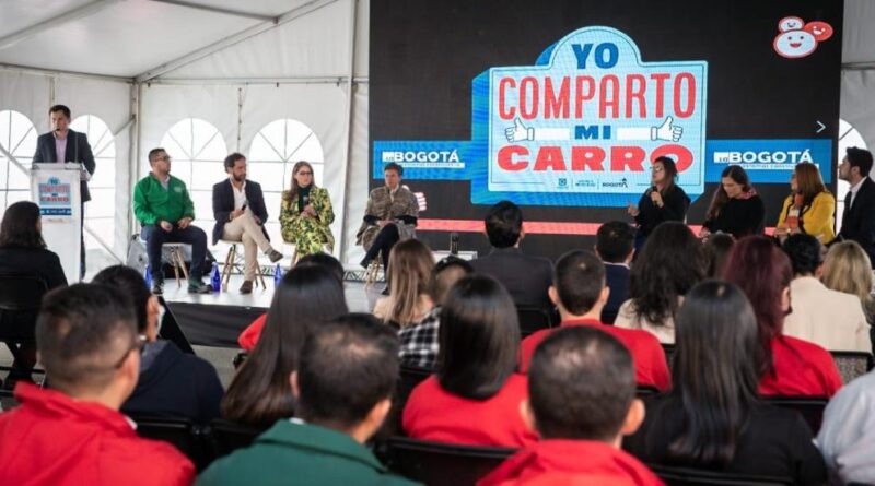 VIDEO, En Bogotá Grandes empresas públicas y privadas se unen para promover el ‘Carro Compartido’