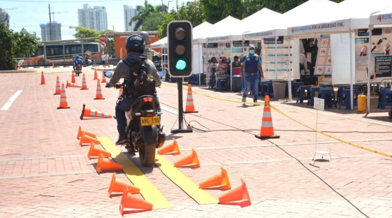 Cartagena, DATT invita a motociclistas a tener una movilidad segura en la vía