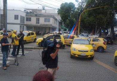 Videos protesta, Movilidad se reunirá con gremio de taxistas para atender sus requerimientos