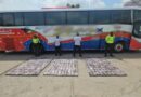 Policía incautó 300 kilos de cocaína ocultos en un bus que viajaba entre Barranquilla y Maicao